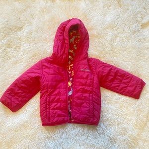 Girls Columbia reversible jacket
